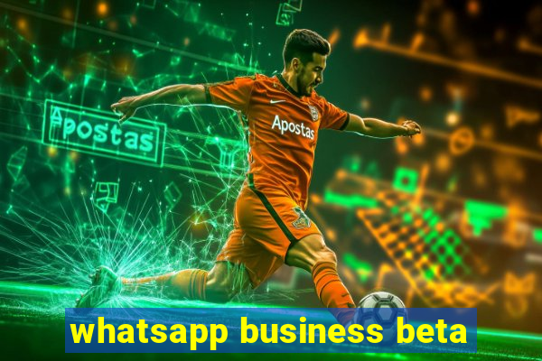 whatsapp business beta